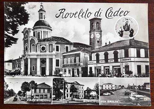 Cartolina epoca roveleto di - cartolina, epoca-roveleto